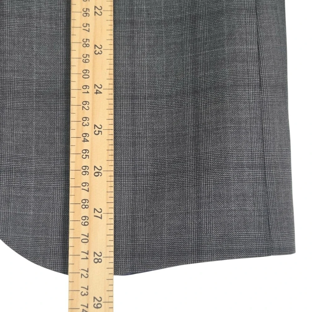 Ledbury GUABELLO Plaid Check Wool Suit Rare‎ Mens 40R 32×29 Made In Italy